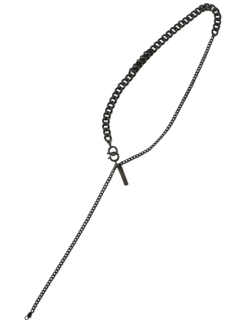 Yohji Yamamoto Yohji Yamamoto 6-WAY CURVED CHAIN BRACELET NECKLACE Size ONE SIZE - 6 Thumbnail