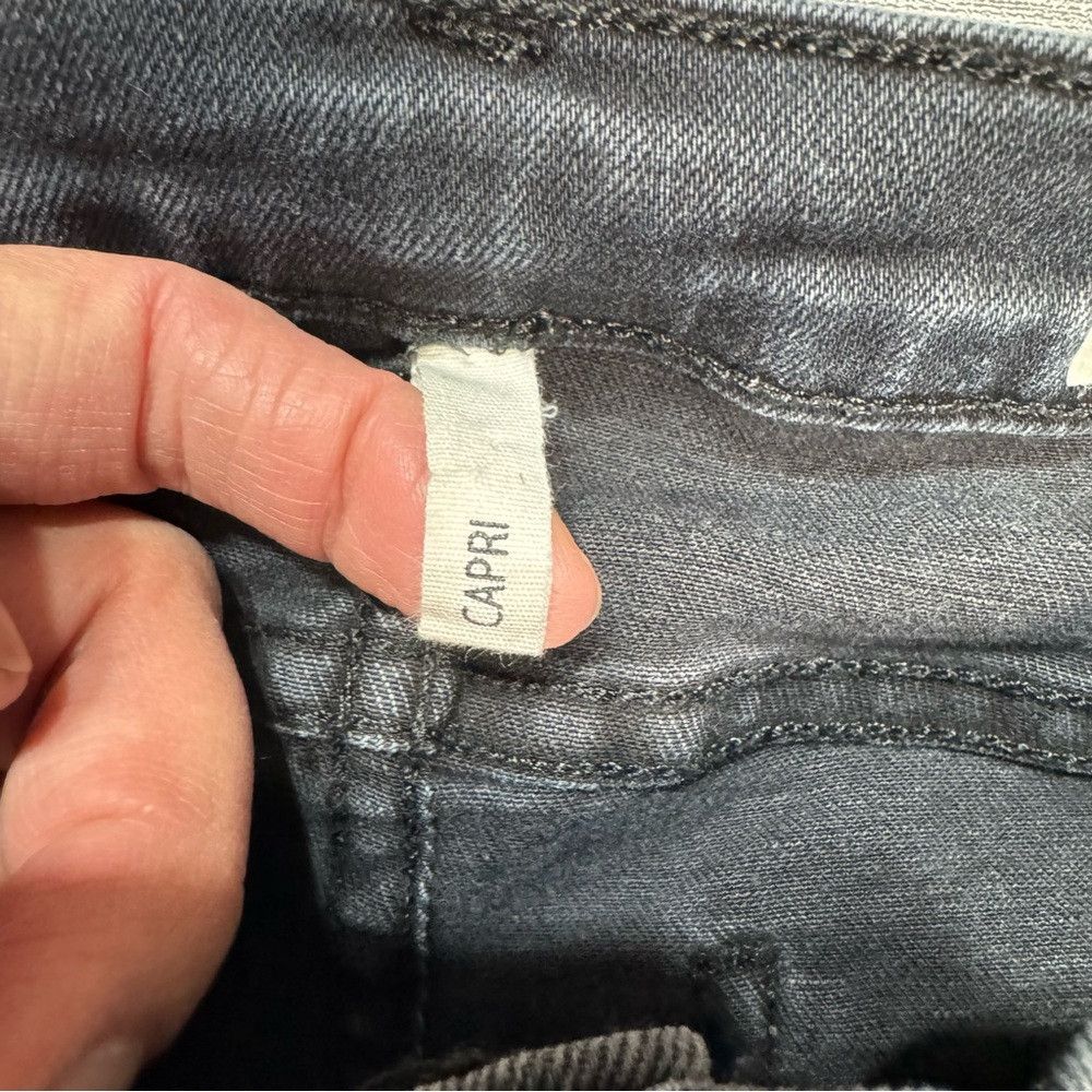 Rag & Bone Rag & Bone Capri Skinny Cropped Distressed Steele Jeans Siz Size 25" / US 0 / IT 36 - 9 Thumbnail