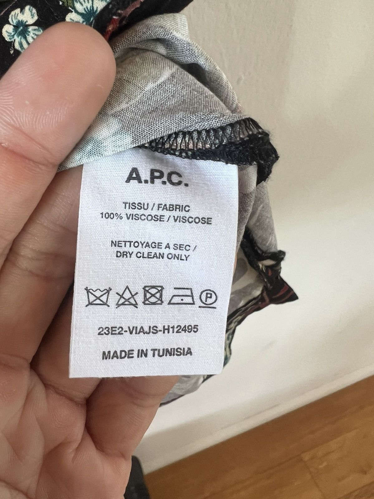A.P.C. Hawaiian Shirt Size US XS / EU 42 / 0 - 3 Thumbnail