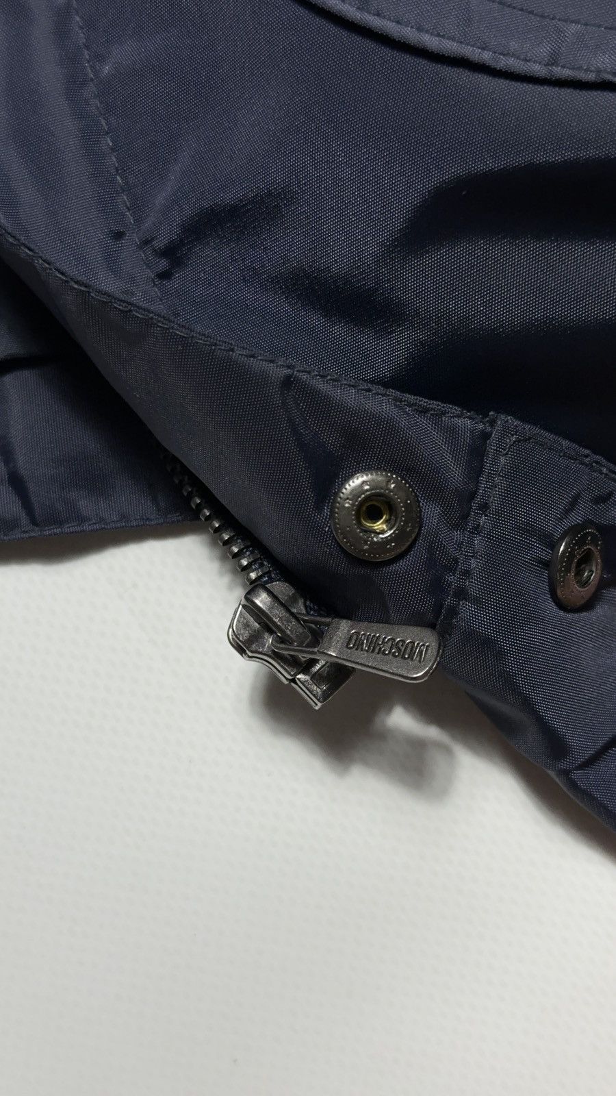 Moschino Moschino Razor Logo Nylon Jacket Size US M / EU 48-50 / 2 - 6 Thumbnail