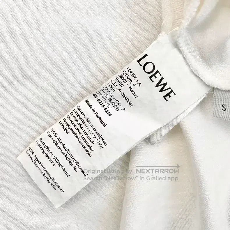 Loewe Loewe Straw hat letter embroidery short-sleeved Size S / US 4 / IT 40 - 4 Thumbnail