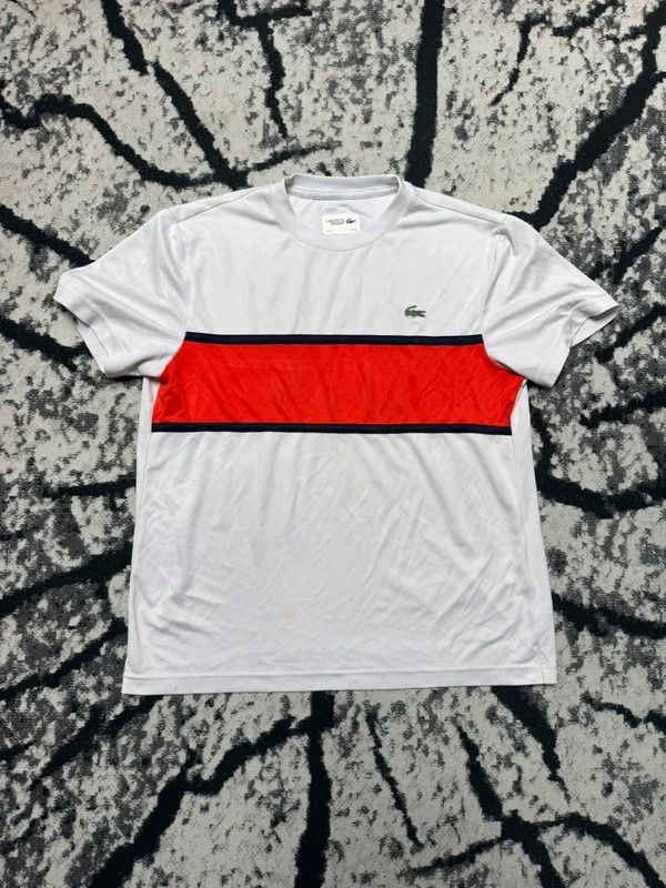 Lacoste Lacoste sports shirt gray orange M Size US M / EU 48-50 / 2 - 1 Thumbnail