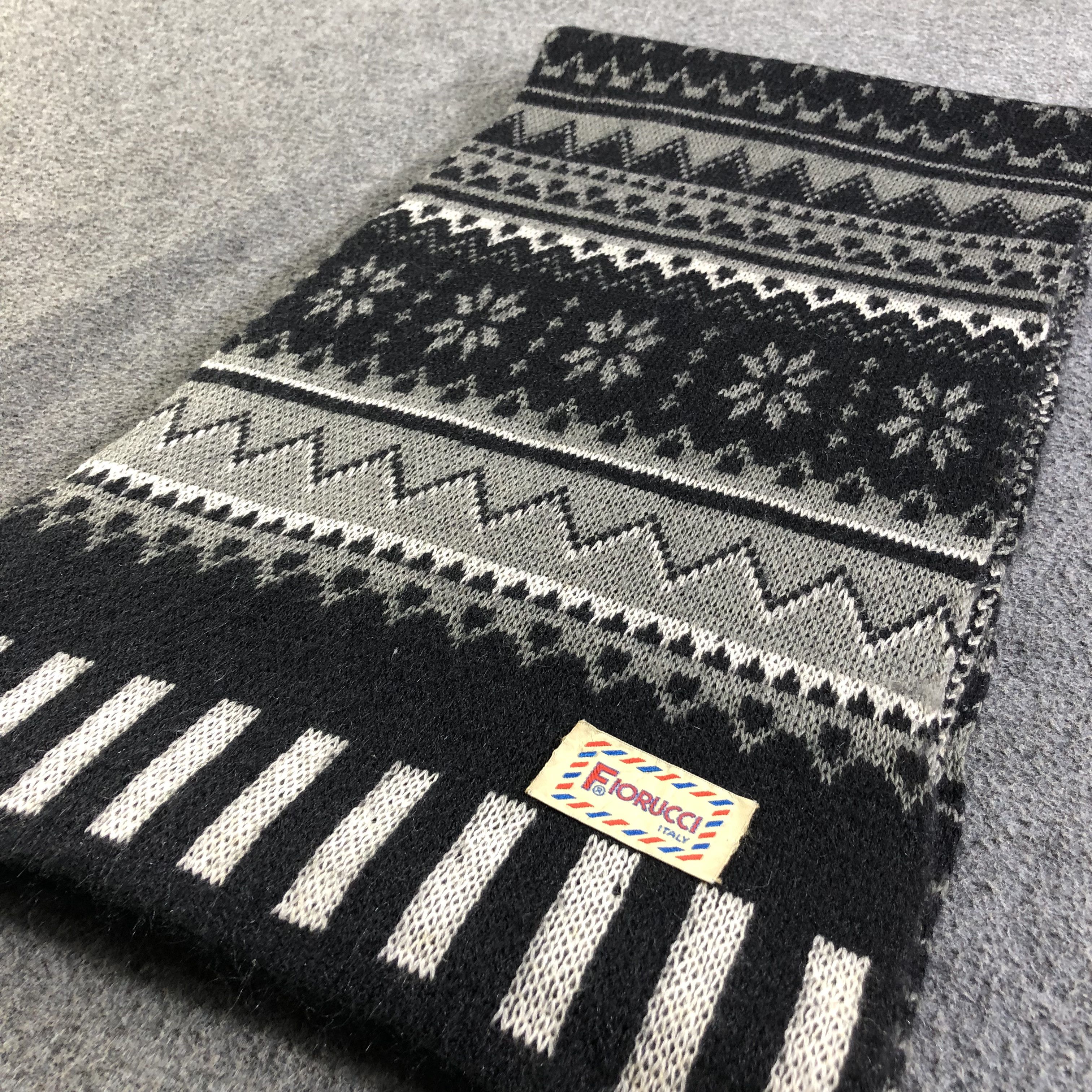 Fiorucci Fiorucci Navajo Scarf Muffler Neckwear V2602 Size ONE SIZE - 3 Thumbnail