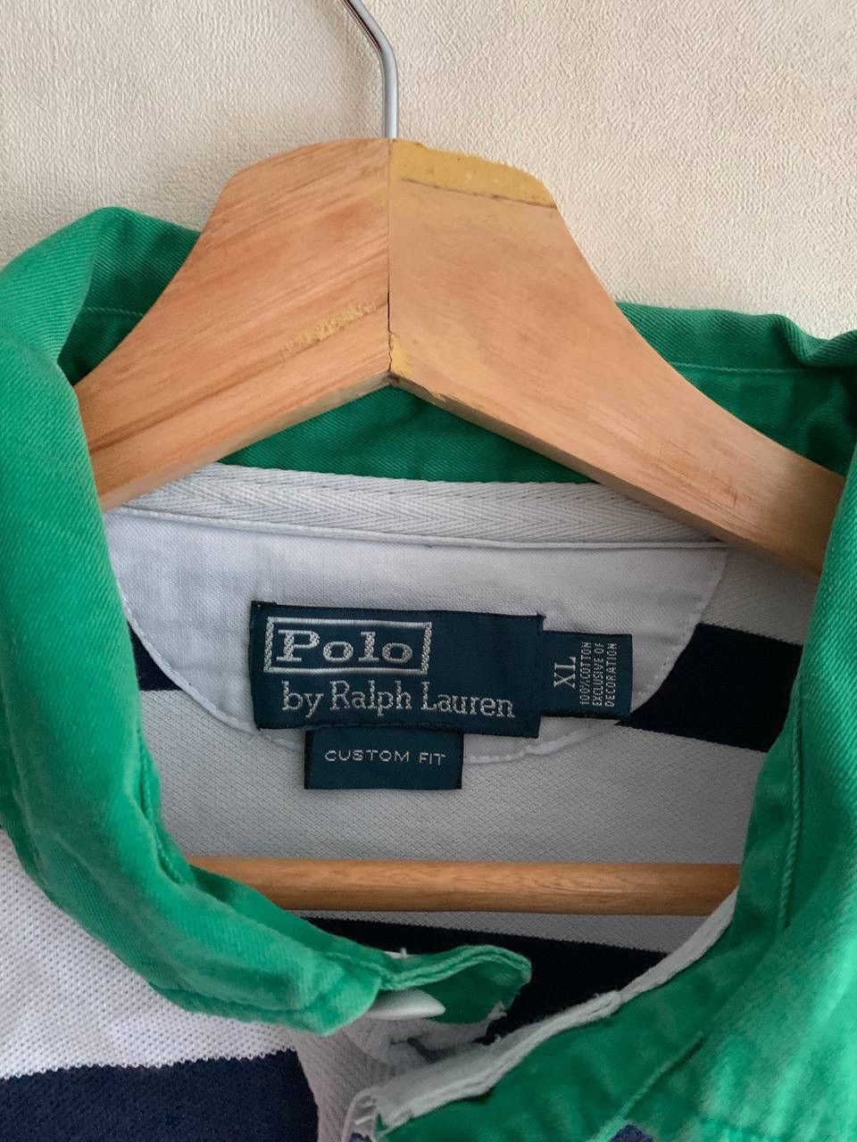 Polo Ralph Lauren Vintage Polo Ralph Lauren Short Sleeve Striped Polo T-Shirt Size US XL / EU 56 / 4 - 4 Thumbnail
