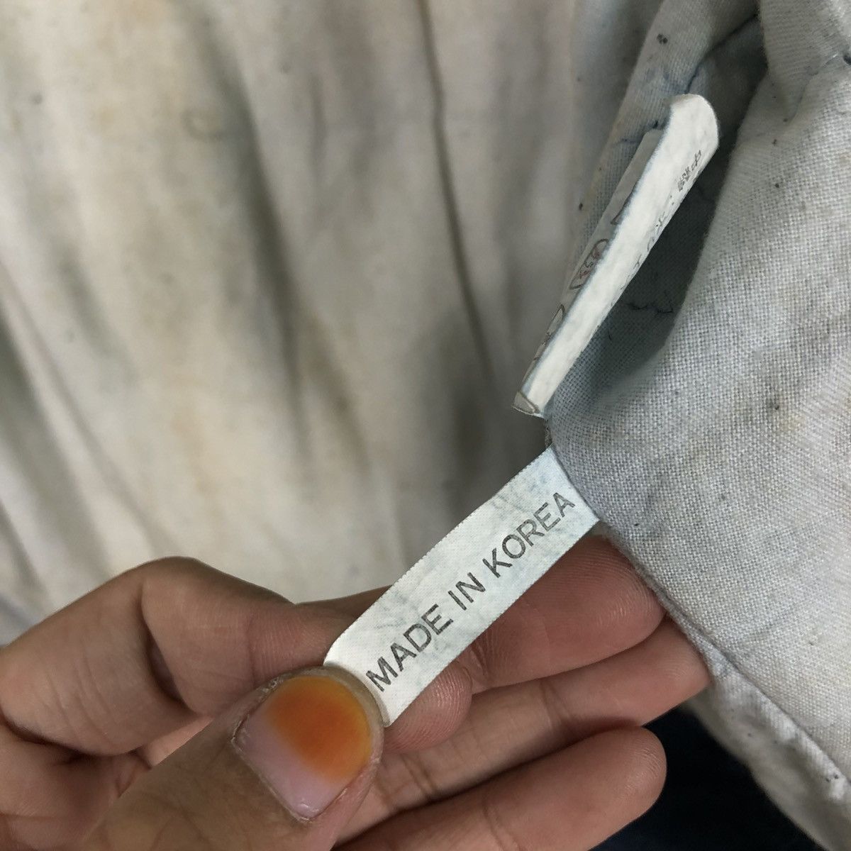 Issey Miyake 📌Vintage Denim Bomber Jacket Pezzo Bondage Blanket Size US M / EU 48-50 / 2 - 22 Thumbnail