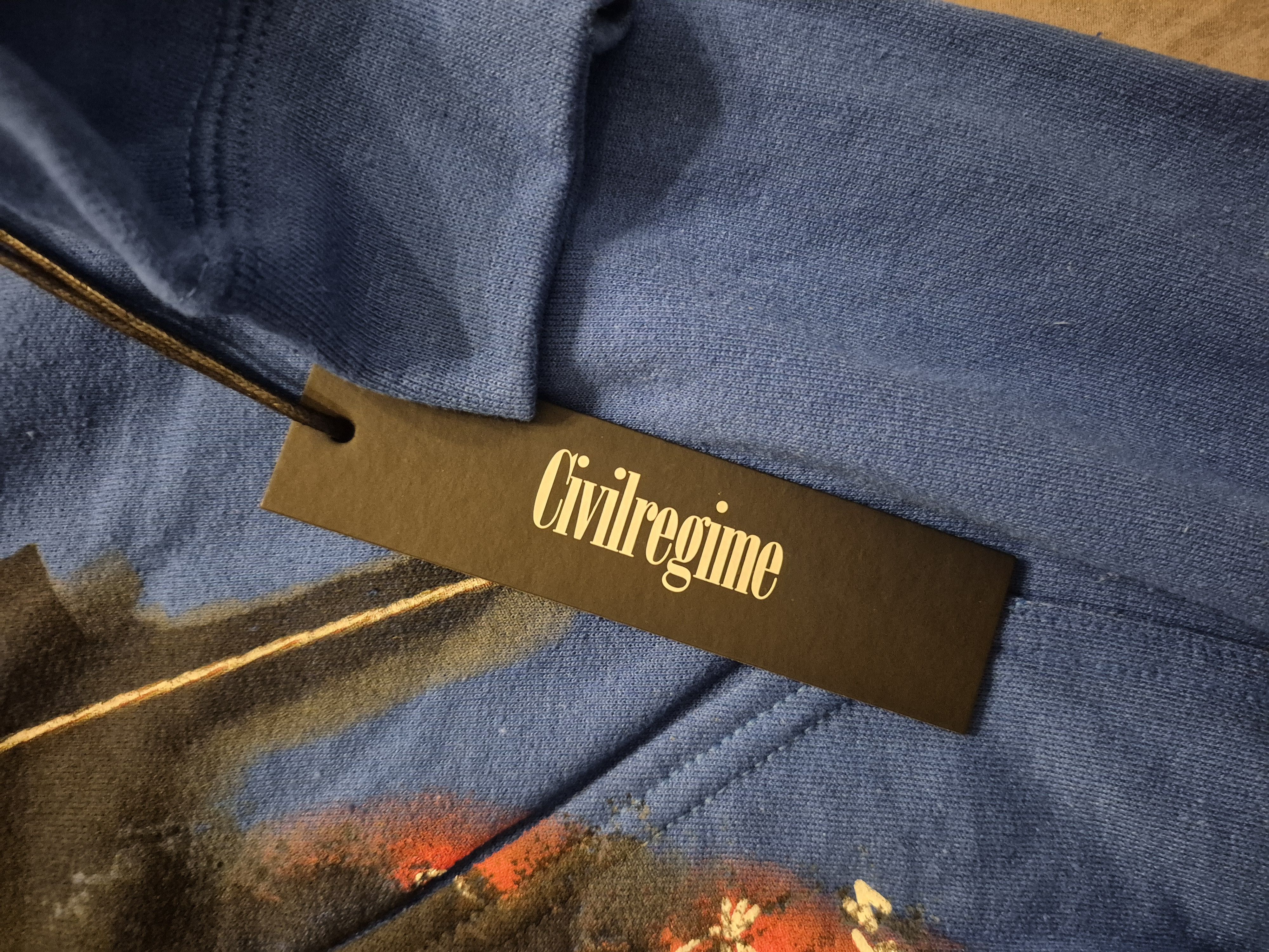 Civil Regime Civil Regime Blue Hoode Size Medium Size US M / EU 48-50 / 2 - 2 Thumbnail