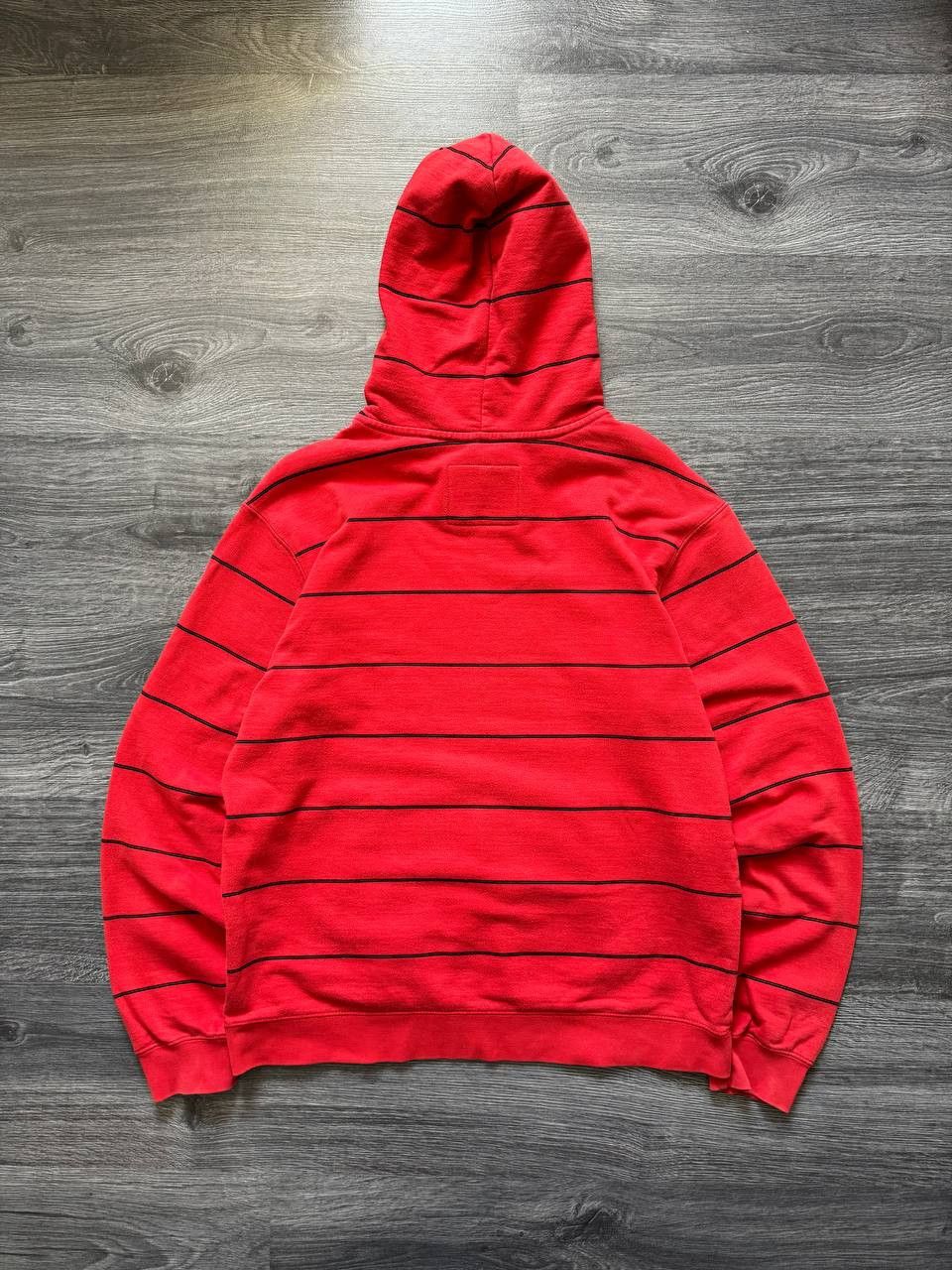 G-Star Vintage 00s G-star Raw Striped Hoodie Y2K Big Logo Size US L / EU 52-54 / 3 - 2 Thumbnail