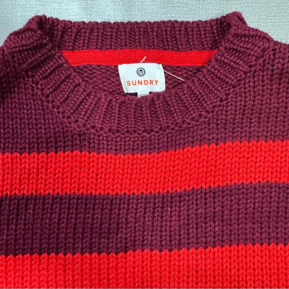 Sundry New Sundry Wool Striped Sweater Size 1 US S Size S / US 4 / IT 40 - 9 Thumbnail