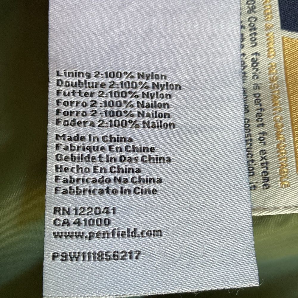 Penfield Penfield Kesson Jacket Womens Size S Olive Green Zip Front P Size S / US 4 / IT 40 - 11 Thumbnail