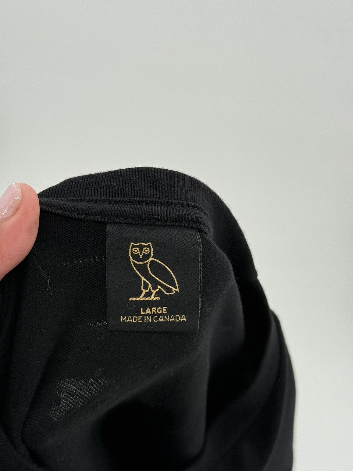 October's Very Own Ovo Octobers Very Own Long Sleeve T Shirt Black Mens L Size US L / EU 52-54 / 3 - 7 Thumbnail