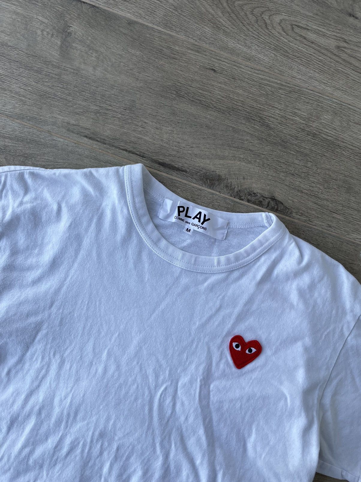Comme des Garcons Comme Des Garçons White T shirt Size US M / EU 48-50 / 2 - 5 Thumbnail