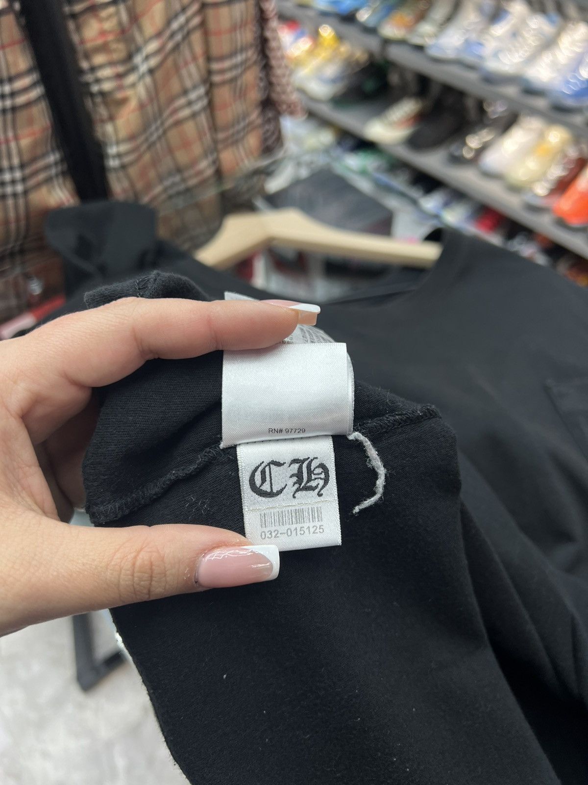 Chrome Hearts Chrome Hearts Orange/Black Staff Long Sleeve Size US XXL / EU 58 / 5 - 9 Thumbnail