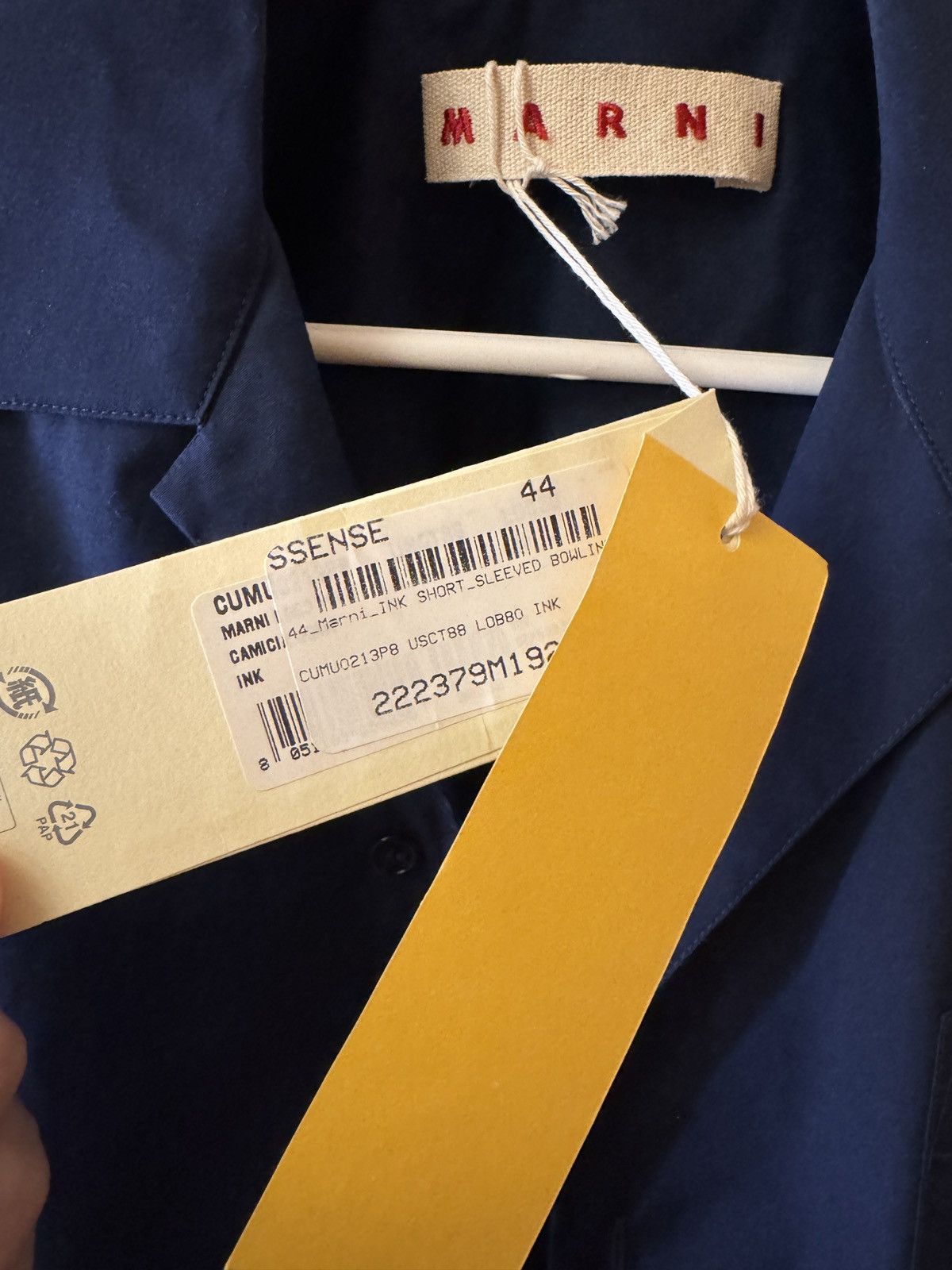 Marni Marni Short Sleeved Bowling Shirt Size US S / EU 44-46 / 1 - 4 Thumbnail