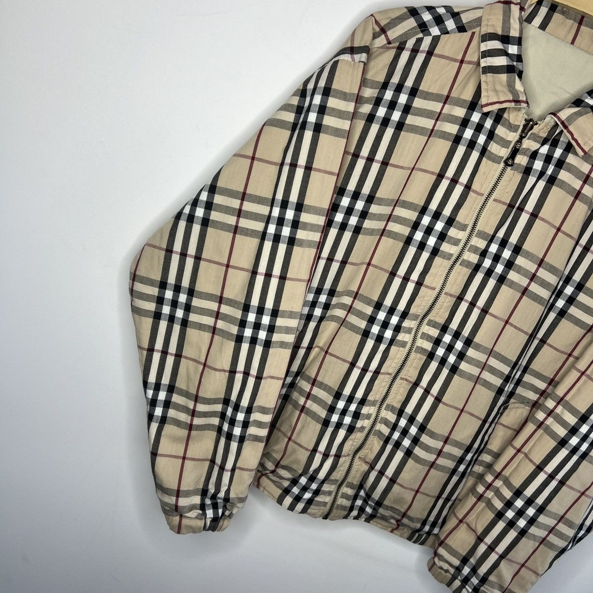 Burberry Burberr London Nova Check Jacket Reversible Bomber Beige Size US M / EU 48-50 / 2 - 4 Thumbnail