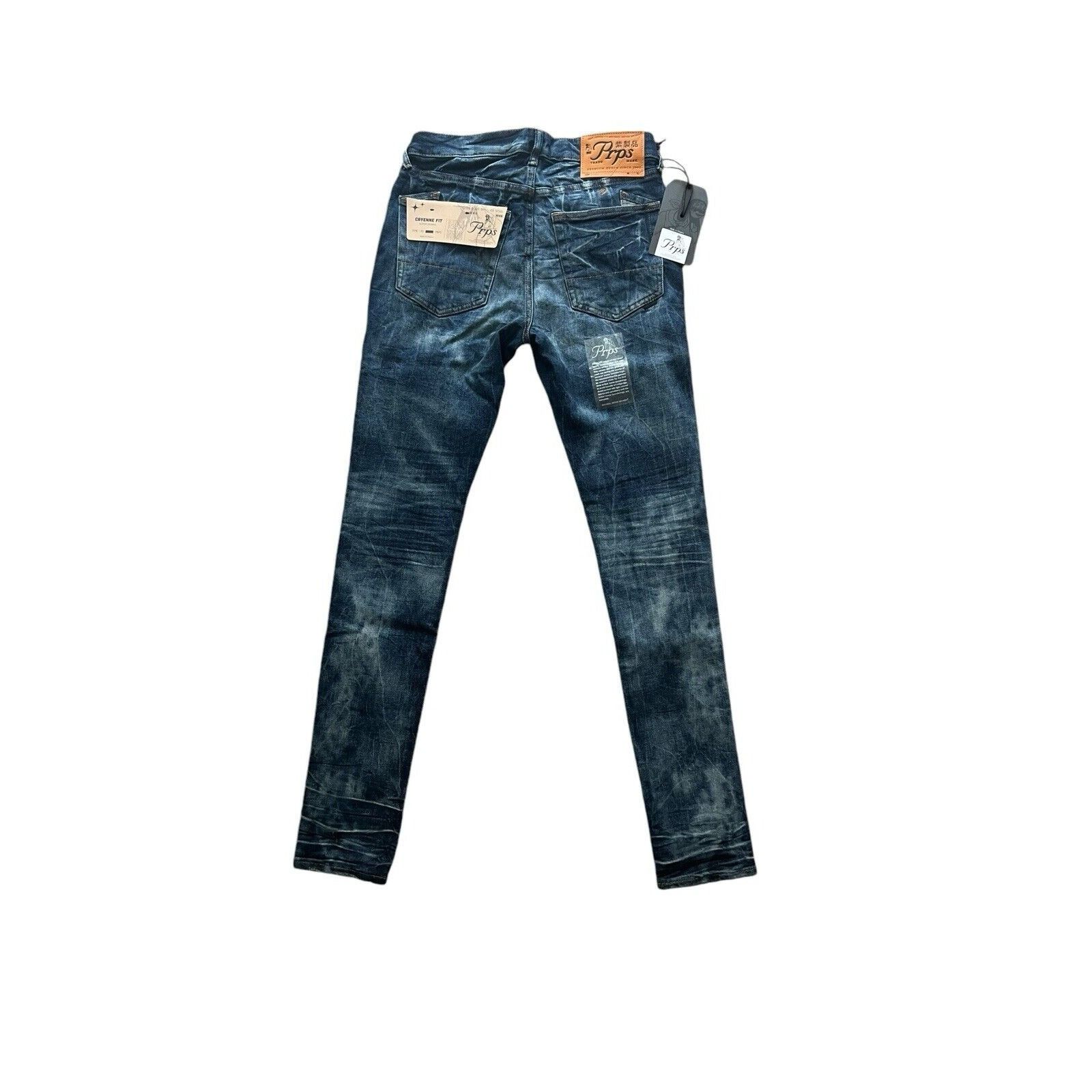 Prps PRPS Cayenne Skinny Fit Men's Stretch Jeans Blue Size 30/32 Size US 30 / EU 46 - 4 Thumbnail