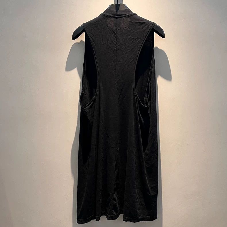 Rick Owens Rick Owens Secondary Line Cotton Open Back Vest Size M / US 6-8 / IT 42-44 - 2 Thumbnail