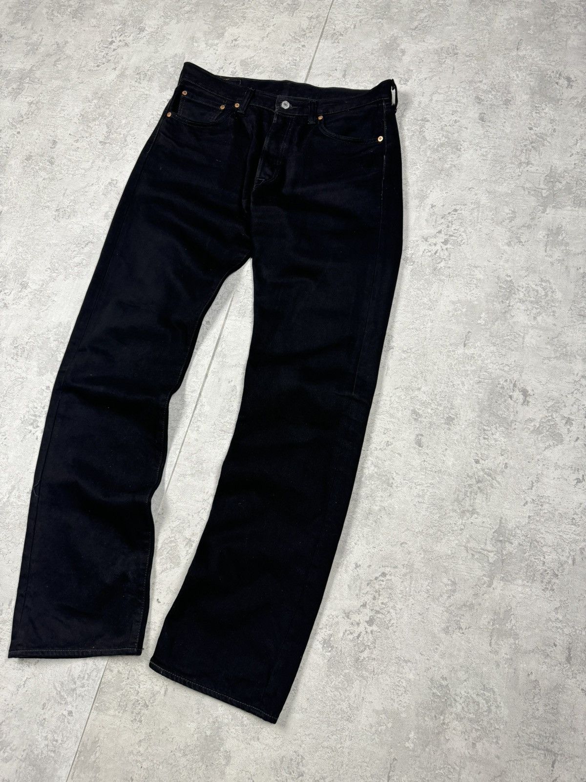 Levi's Levis 501 Black Jeans Size 33/34 Size US 33 - 10 Thumbnail
