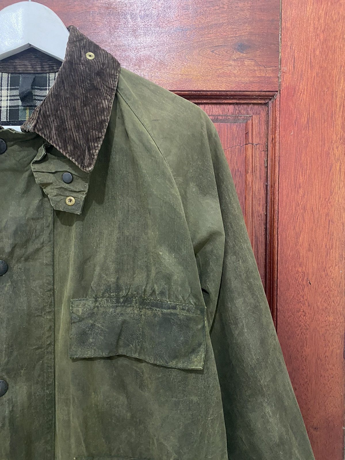 Barbour Barbour Bedale Waxed Cotton Jacket Made England Size US S / EU 44-46 / 1 - 5 Thumbnail