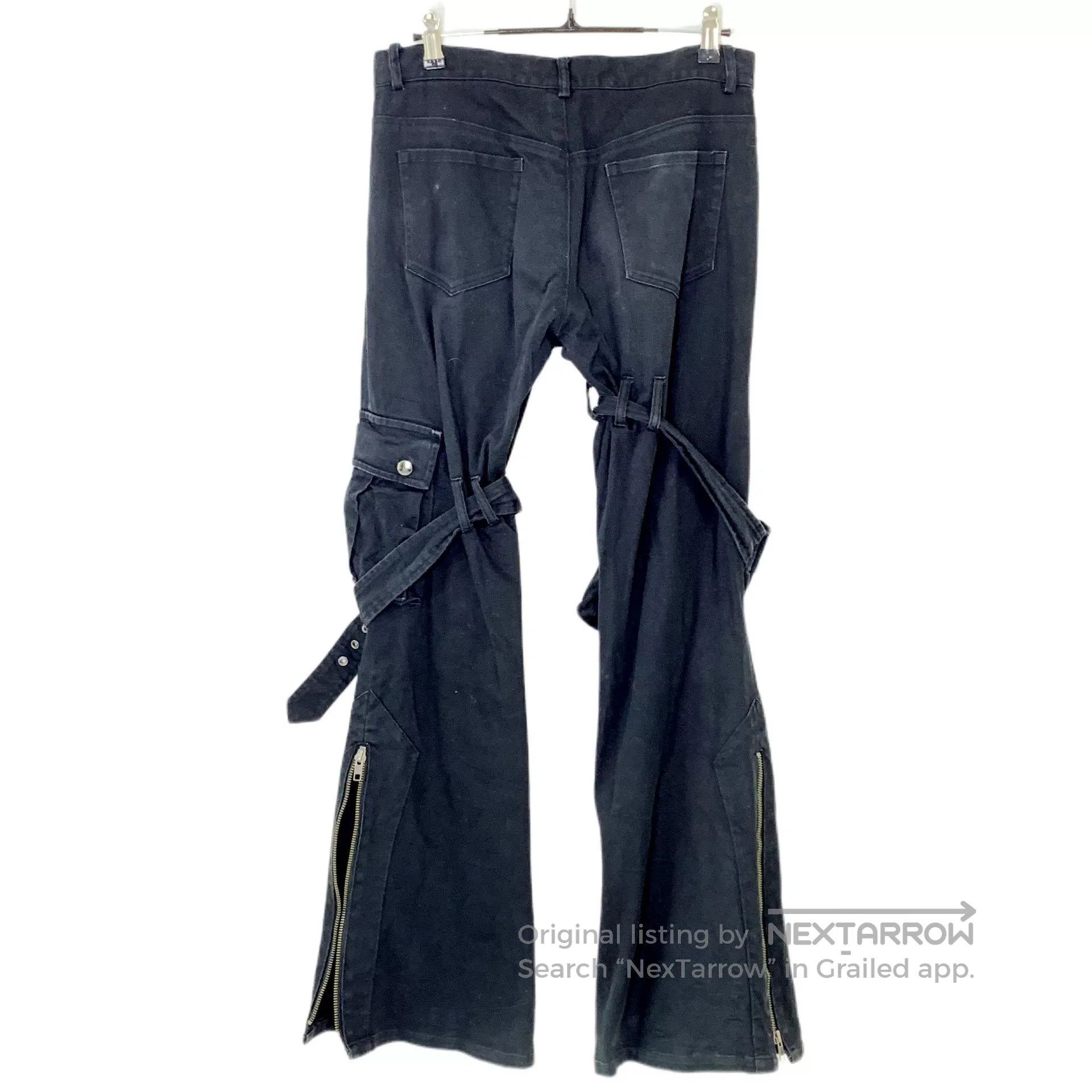 Blackmeans Black Peace Now Punk Pants. Size US 32 / EU 48 - 2 Thumbnail