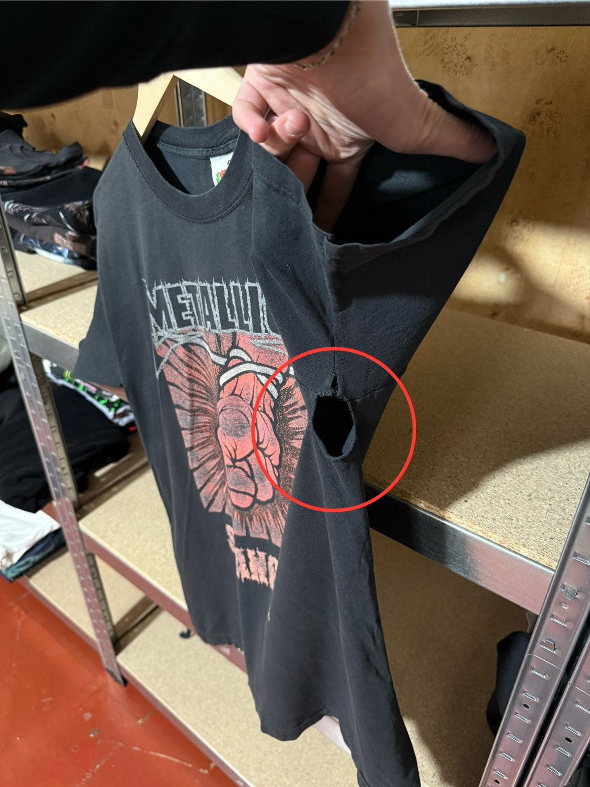 Band Tees × Vintage Vintage Metallica St. Anger Tour 2003 Band Rock T-Shirt Y2K Size US M / EU 48-50 / 2 - 7 Thumbnail