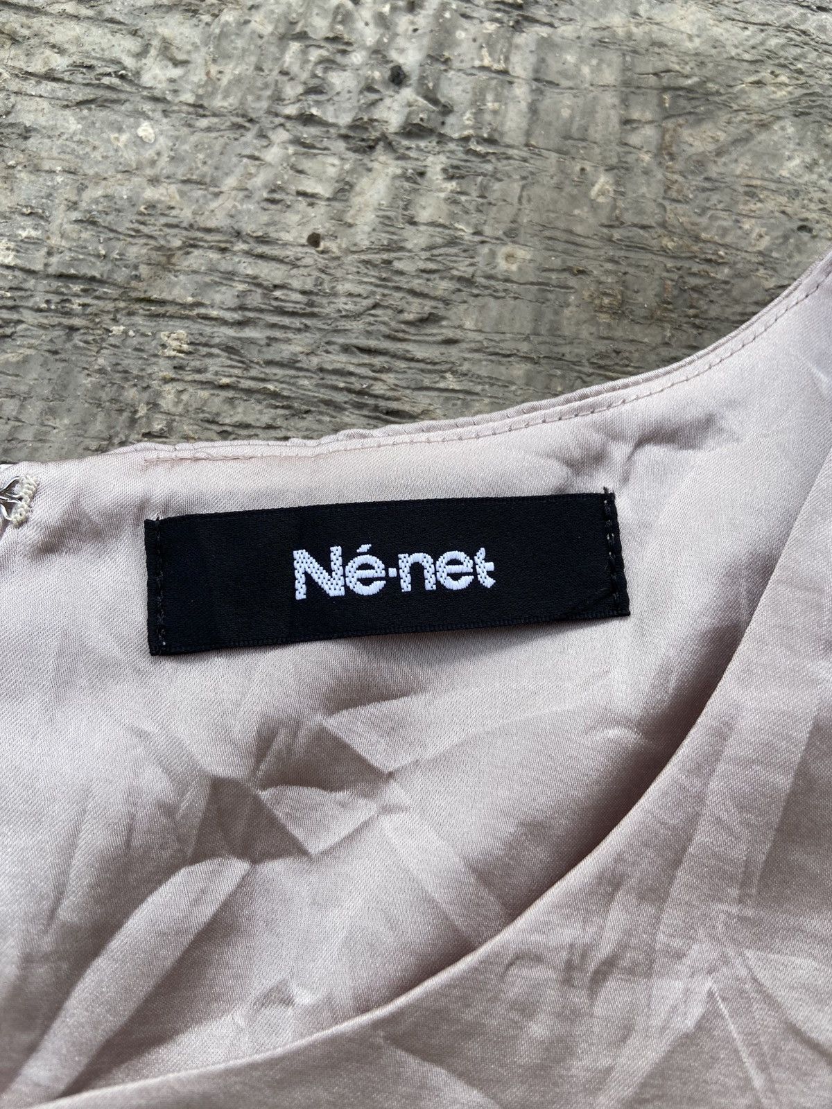 Ne-Net Ne-net by Issey Miyake Ghost Midi Dress Size M / US 6-8 / IT 42-44 - 4 Thumbnail