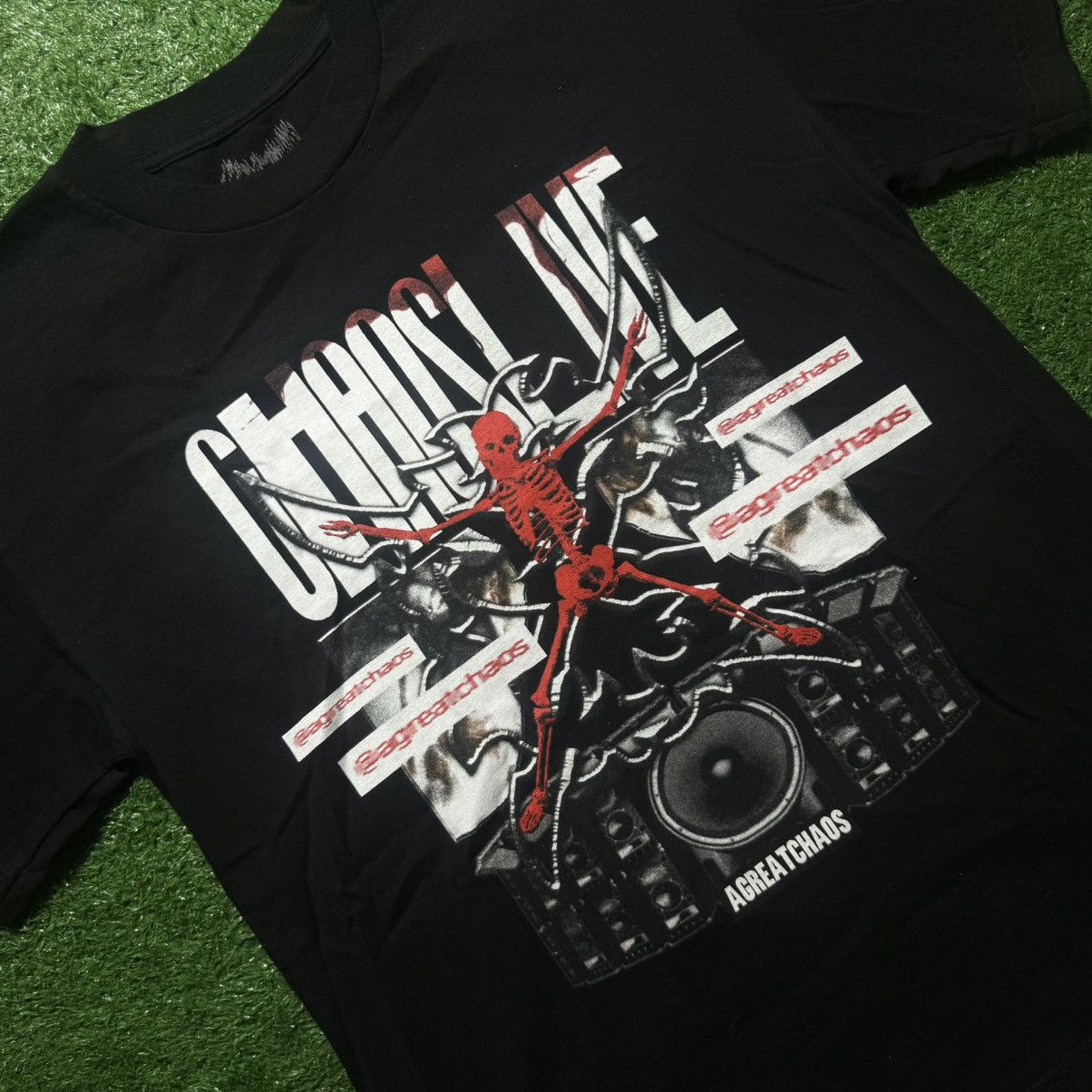 Ken Carson KEN CARSON “ CHAOS LIVE “ OFFICIAL MERCH TOUR 2024 Size US M / EU 48-50 / 2 - 4 Thumbnail