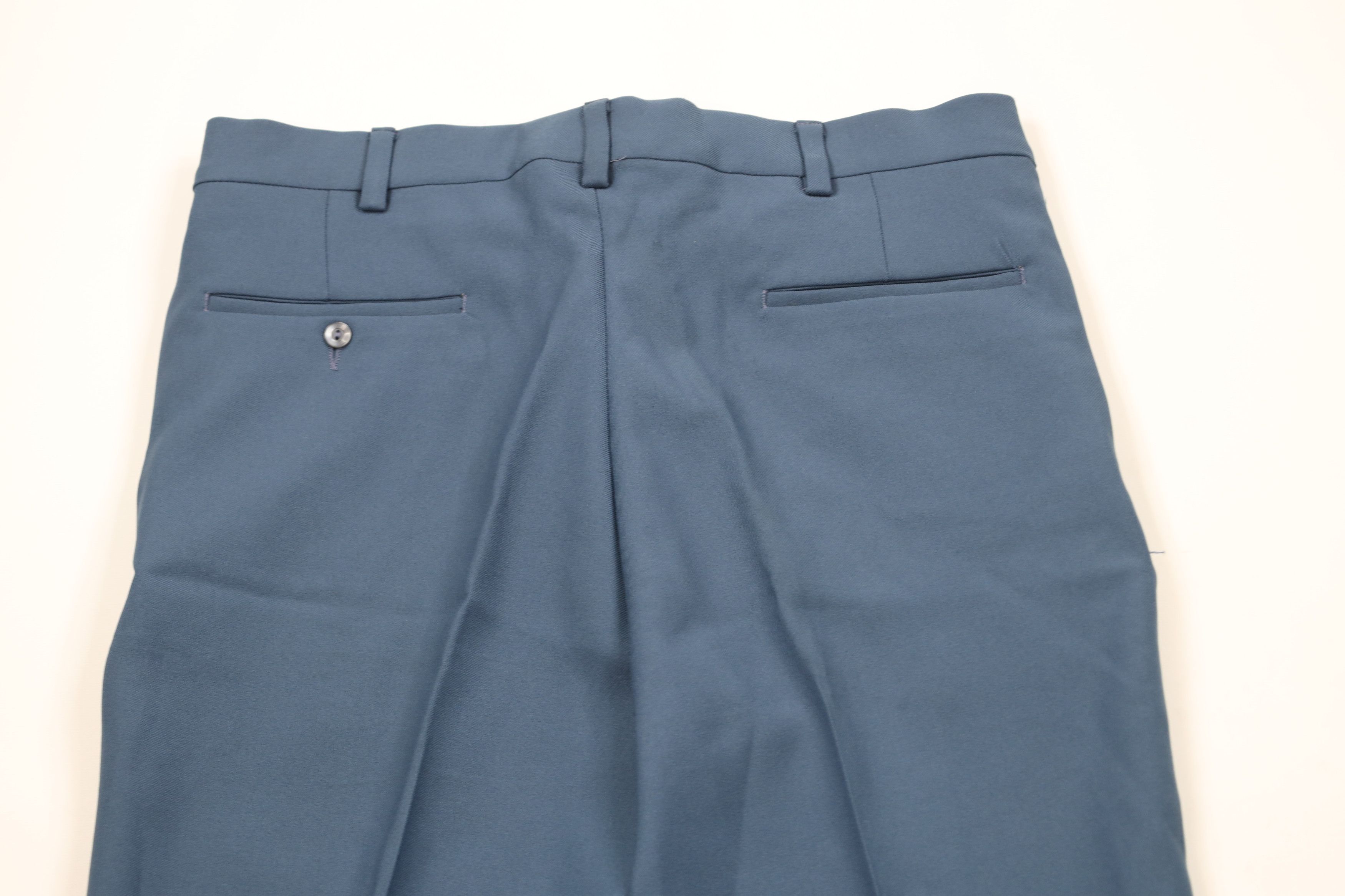 Vintage Vintage 70s Streetwear Bell Bottoms Chino Pants Blue USA Size US 34 / EU 50 - 10 Thumbnail