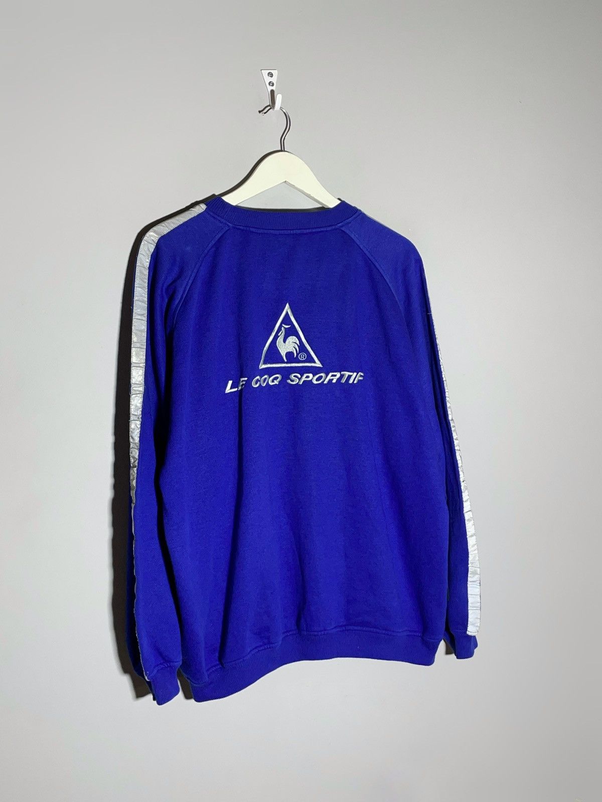 Le Coq Sportif Birmingham Le Coq Sportif Reflective Vintage Sweatshirt Size US XL / EU 56 / 4 - 7 Thumbnail