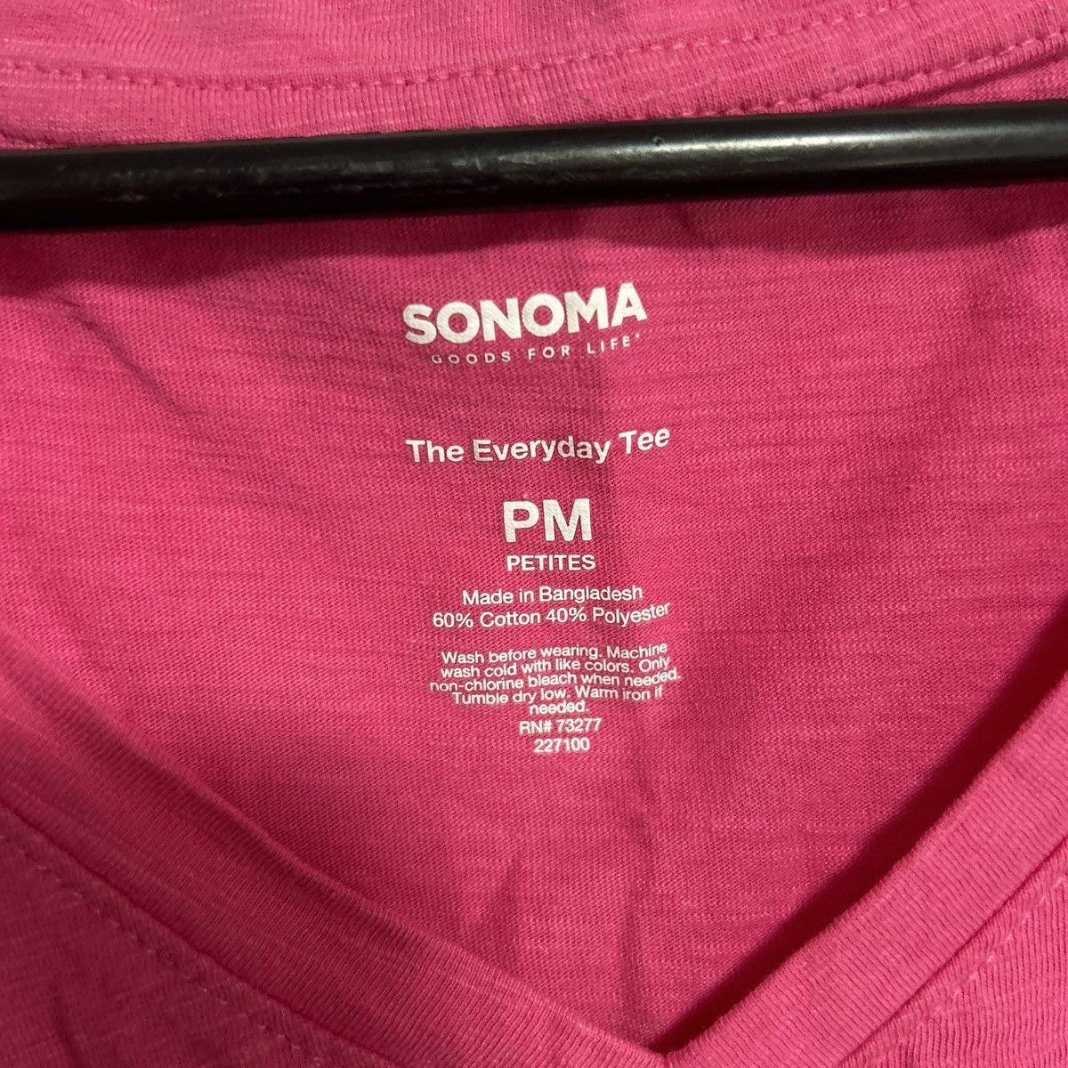 Sonoma Woman’s Sonoma Shortsleeve T-shirt Size Pm Size M / US 6-8 / IT 42-44 - 3 Thumbnail