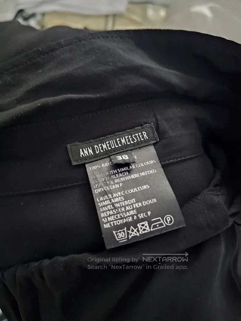 Ann Demeulemeester silk long shirt coat by ann demeulemeester. Size US M / EU 48-50 / 2 - 7 Thumbnail