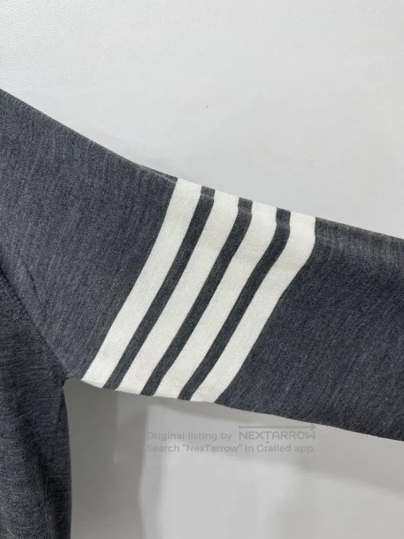 Thom Browne Thom Browne Twill sleeve patch wool cardigan Size US XXL / EU 58 / 5 - 5 Thumbnail