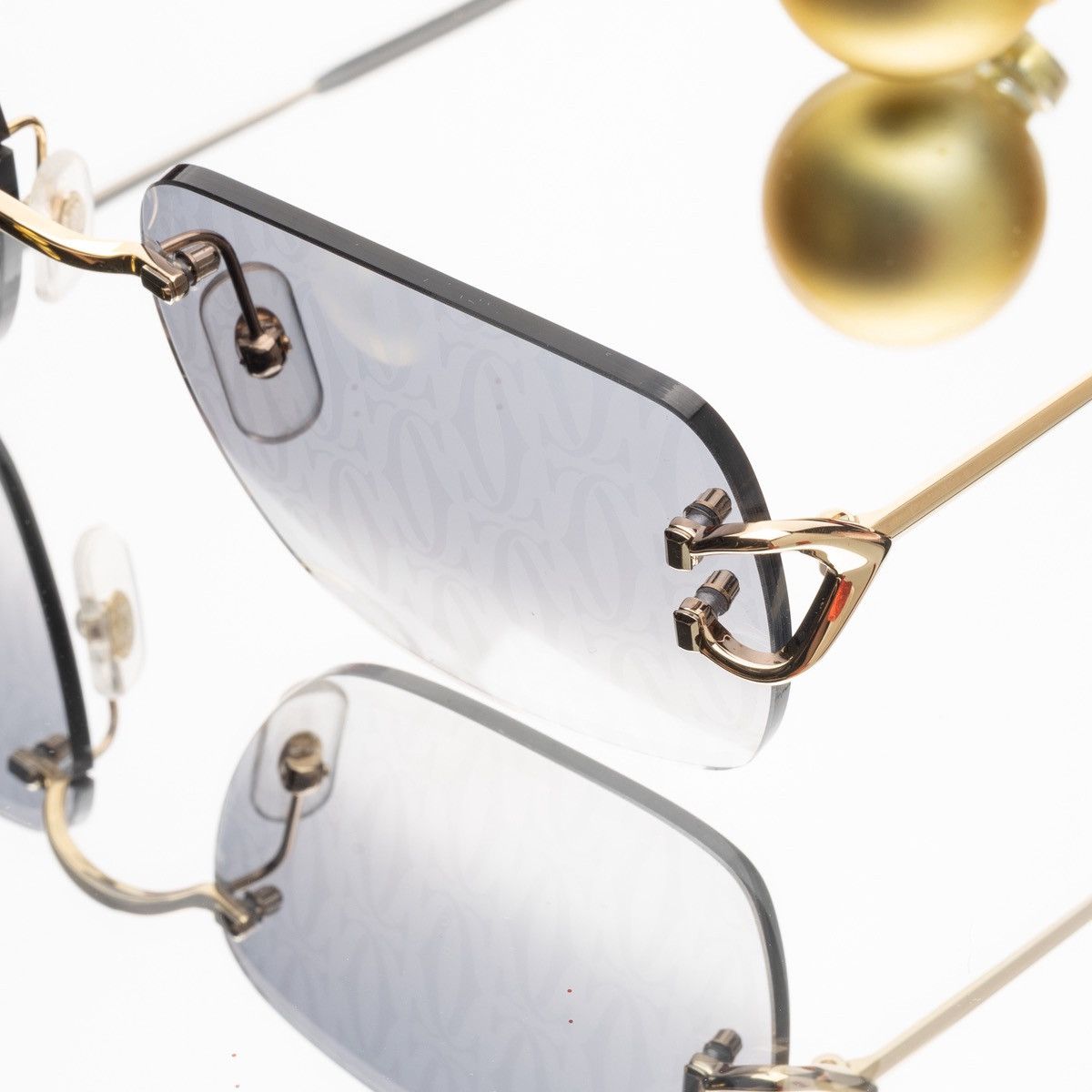 Cartier CARTIER CT0330S 007 SUNGLASSES Size ONE SIZE - 2 Thumbnail