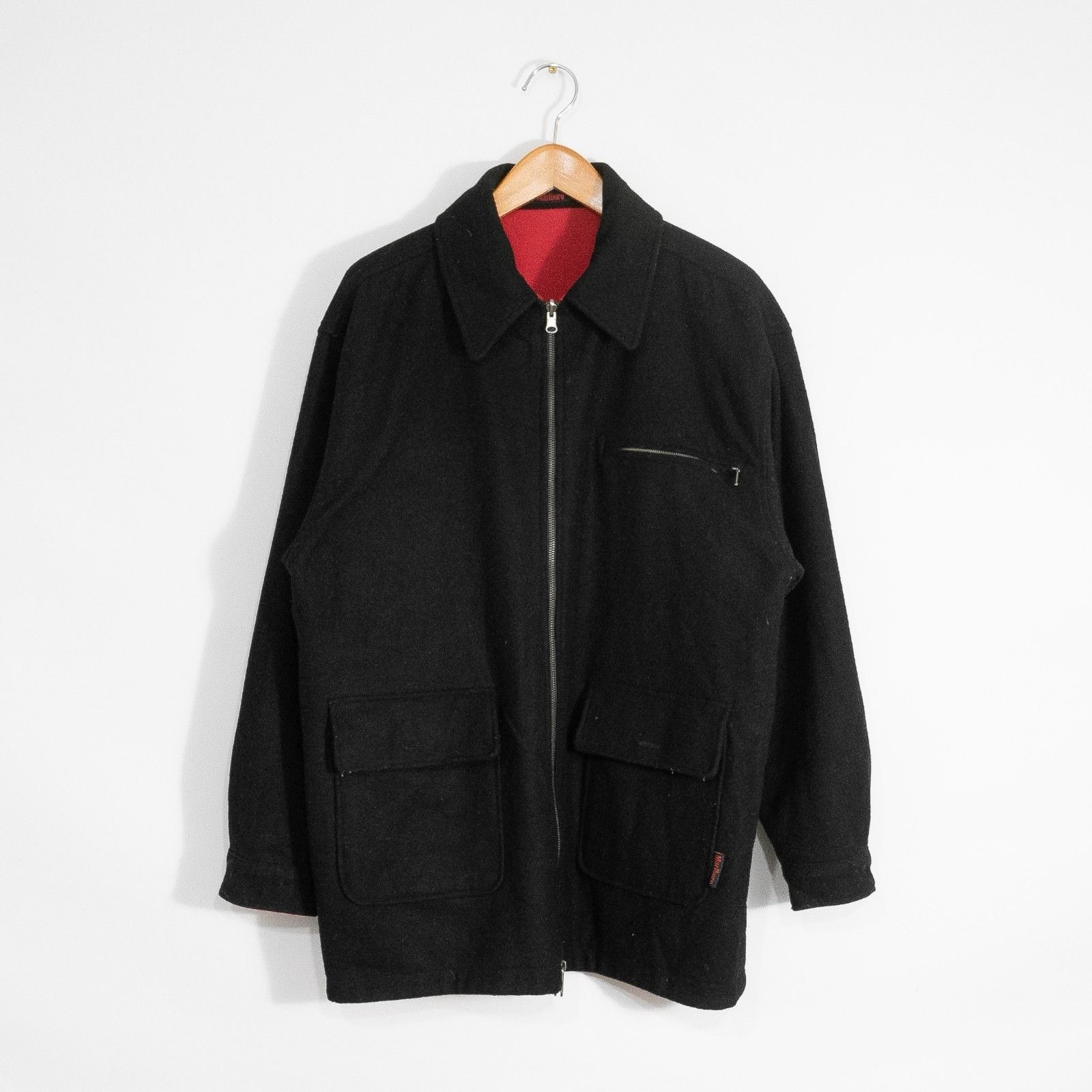 Marlboro Vintage Marlboro Unlimited Reversible Wool Jacket Medium Size US M / EU 48-50 / 2 - 10 Thumbnail