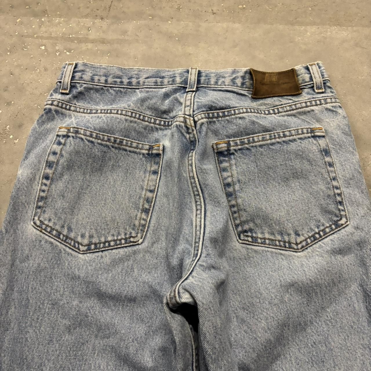 Calvin Klein × Vintage Crazy Vintage Y2K/2000s Light Wash Calvin Klein Essential Denim Jeans! Size US 30 / EU 46 - 7 Thumbnail