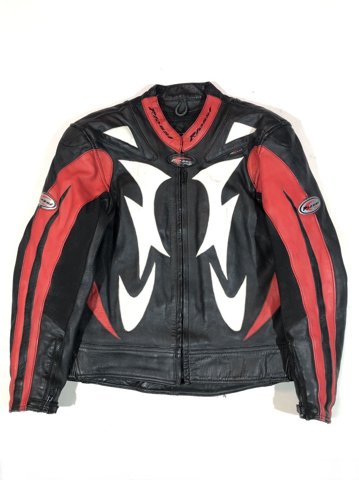 Ferrari × Honda × Yamaha Riossi Motorcycle Leather Jacket Racing Size US L / EU 52-54 / 3 - 5 Thumbnail