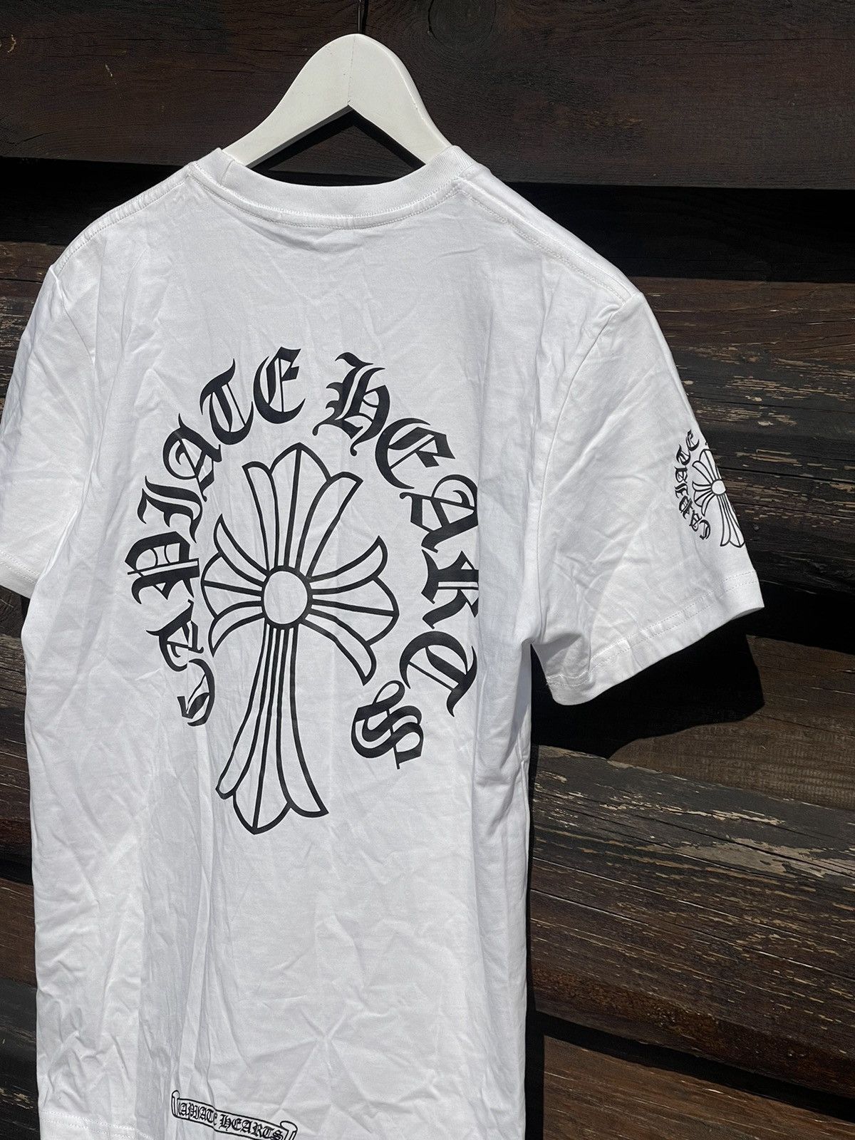 Other Capiate hearts white big logo cross print t-shirt Size US M / EU 48-50 / 2 - 2 Thumbnail