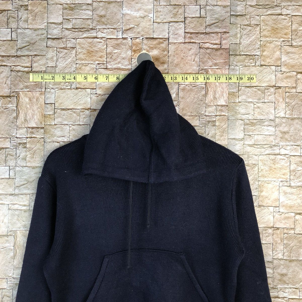 Vintage Leminor Pour Opaque France Dark Blue sweatshirt Hoodie #A712 Size US M / EU 48-50 / 2 - 2 Thumbnail