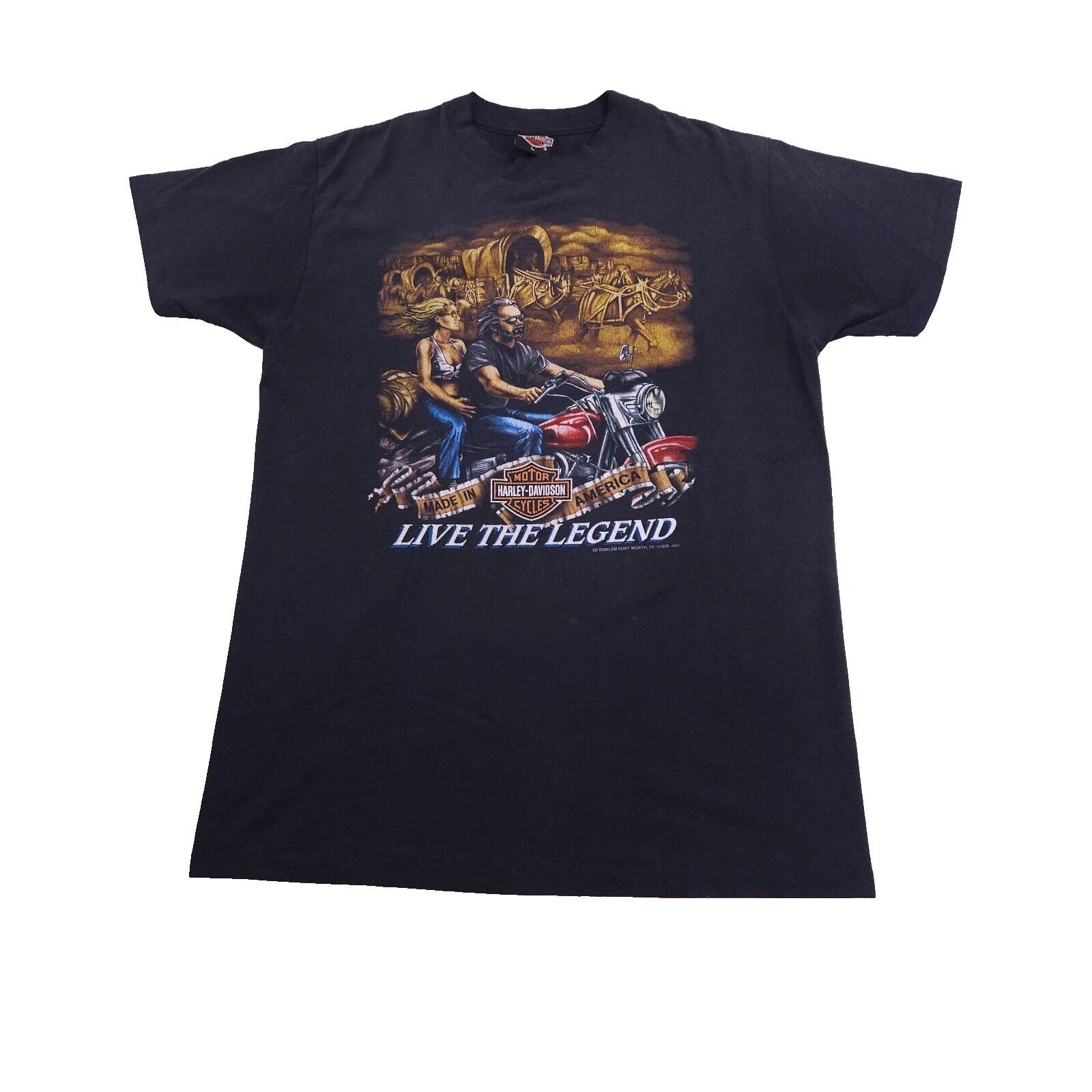 Harley Davidson 3d Emblem Harley Davidson Live The Legend shirt L Motorcycle Size US L / EU 52-54 / 3 - 1 Thumbnail