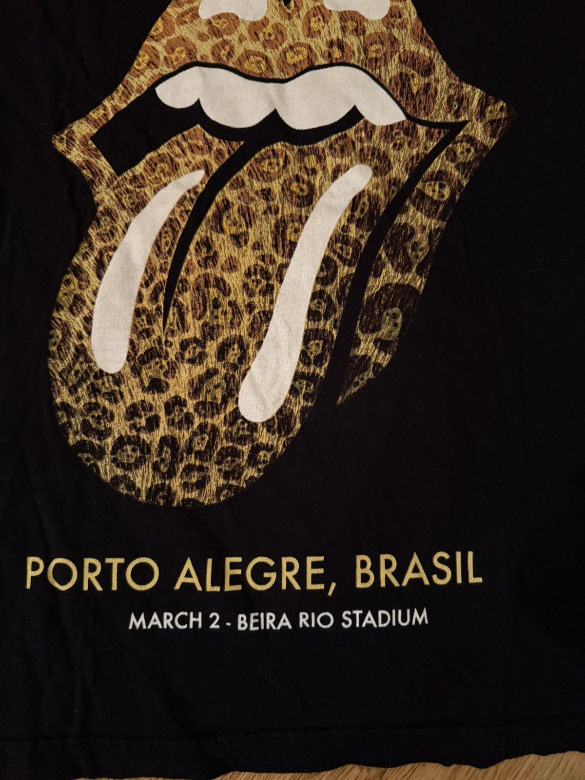 Vintage Rolling Stones official Tour T Brasil Size US L / EU 52-54 / 3 - 4 Thumbnail