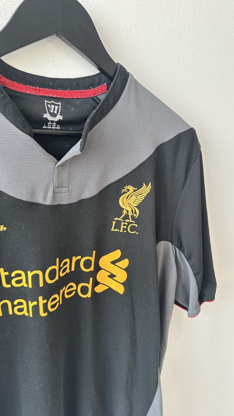 Other Liverpool FC 2012-13 Away Football Shirt Jersey Warrior LFC Size US L / EU 52-54 / 3 - 10 Thumbnail