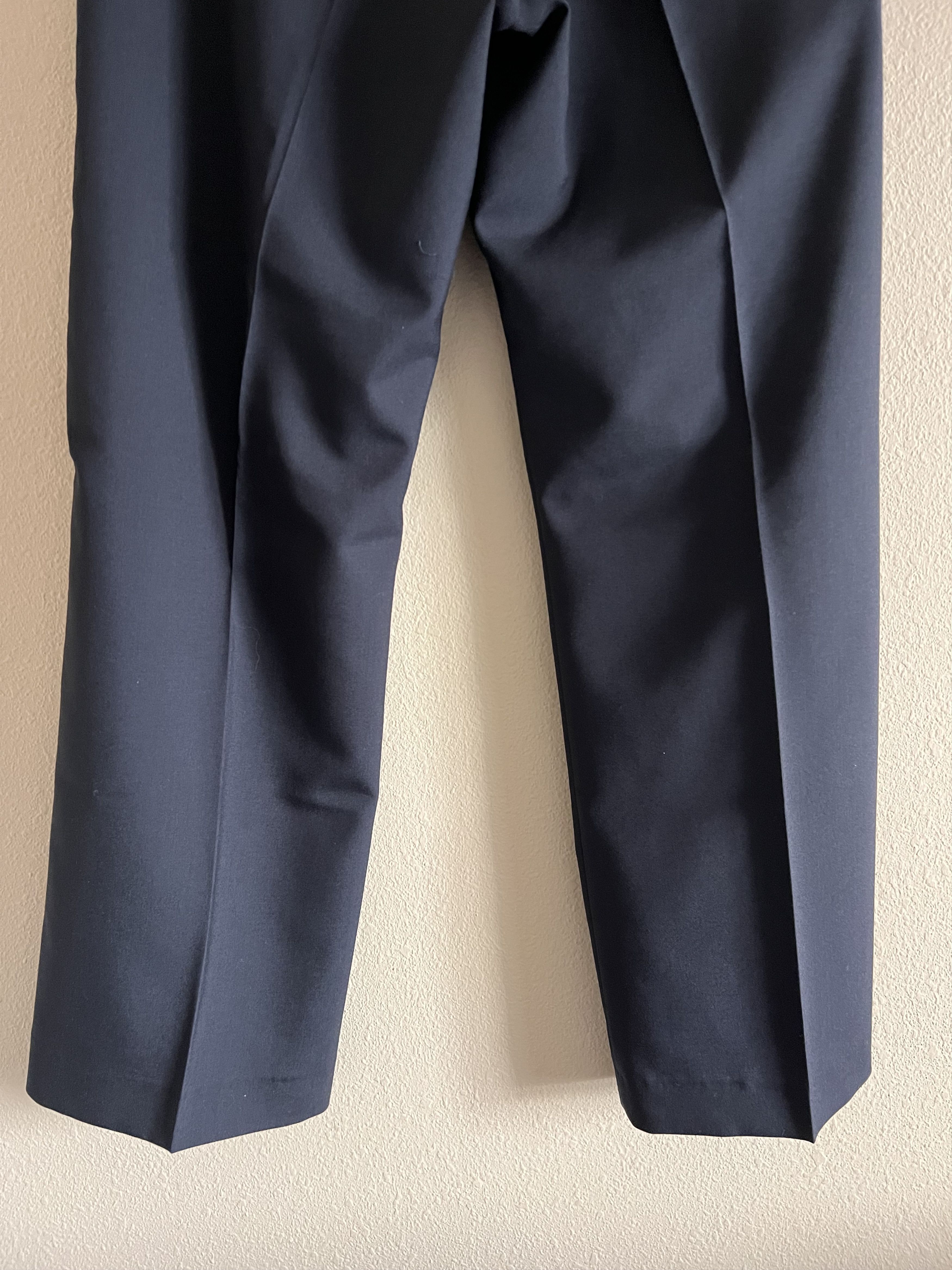 Marni Marni Tropical Wool Pleated Pants in Navy Size US 34 / EU 50 - 7 Thumbnail