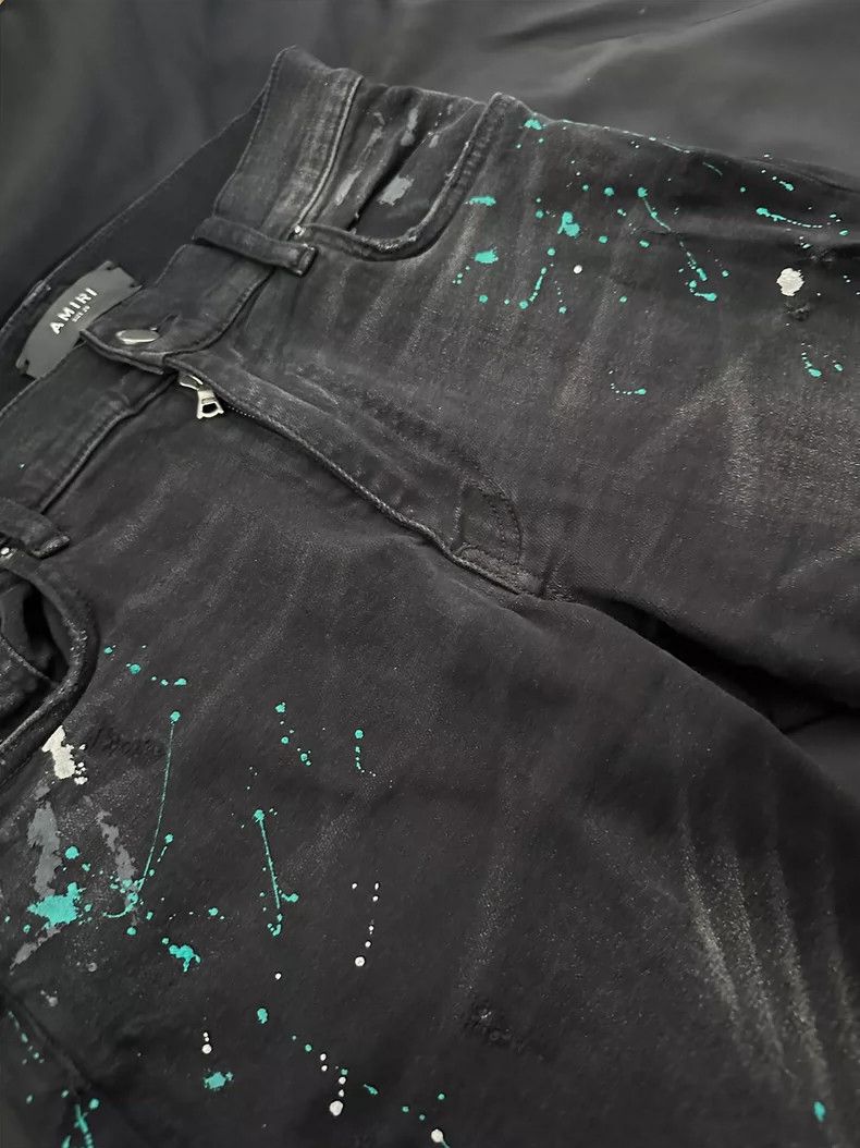 Amiri Amiri 18SS Artist Broken Jean Size US 29 - 5 Thumbnail
