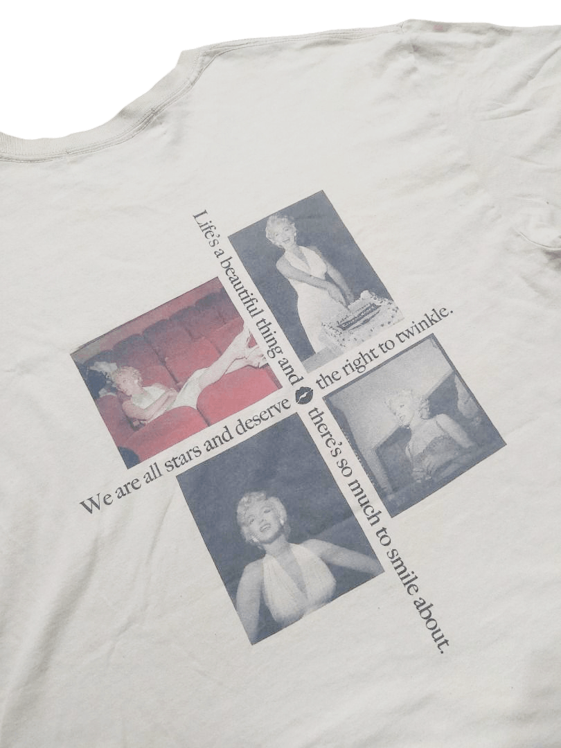Vintage Vintage Marilyn Monroe Pop Art Design With Inspiration Word Size US L / EU 52-54 / 3 - 4 Thumbnail