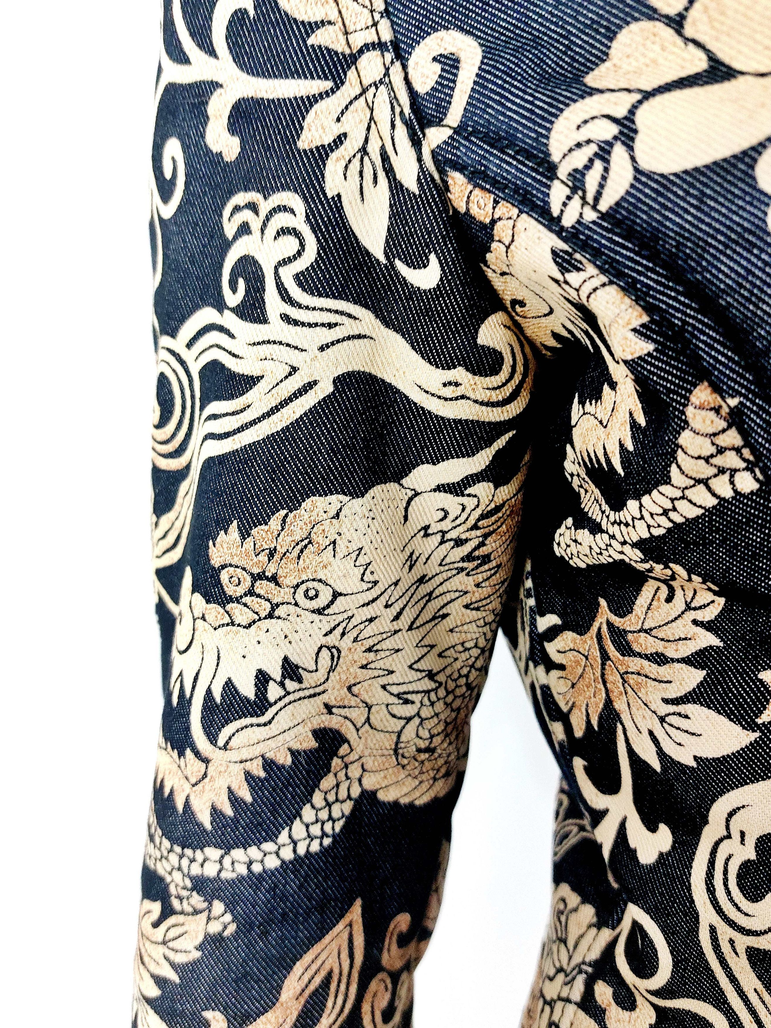 Kenzo Kenzo Jeans Japanese Asian Dragon Faux Fur Coat Jacket Size S / US 4 / IT 40 - 8 Thumbnail