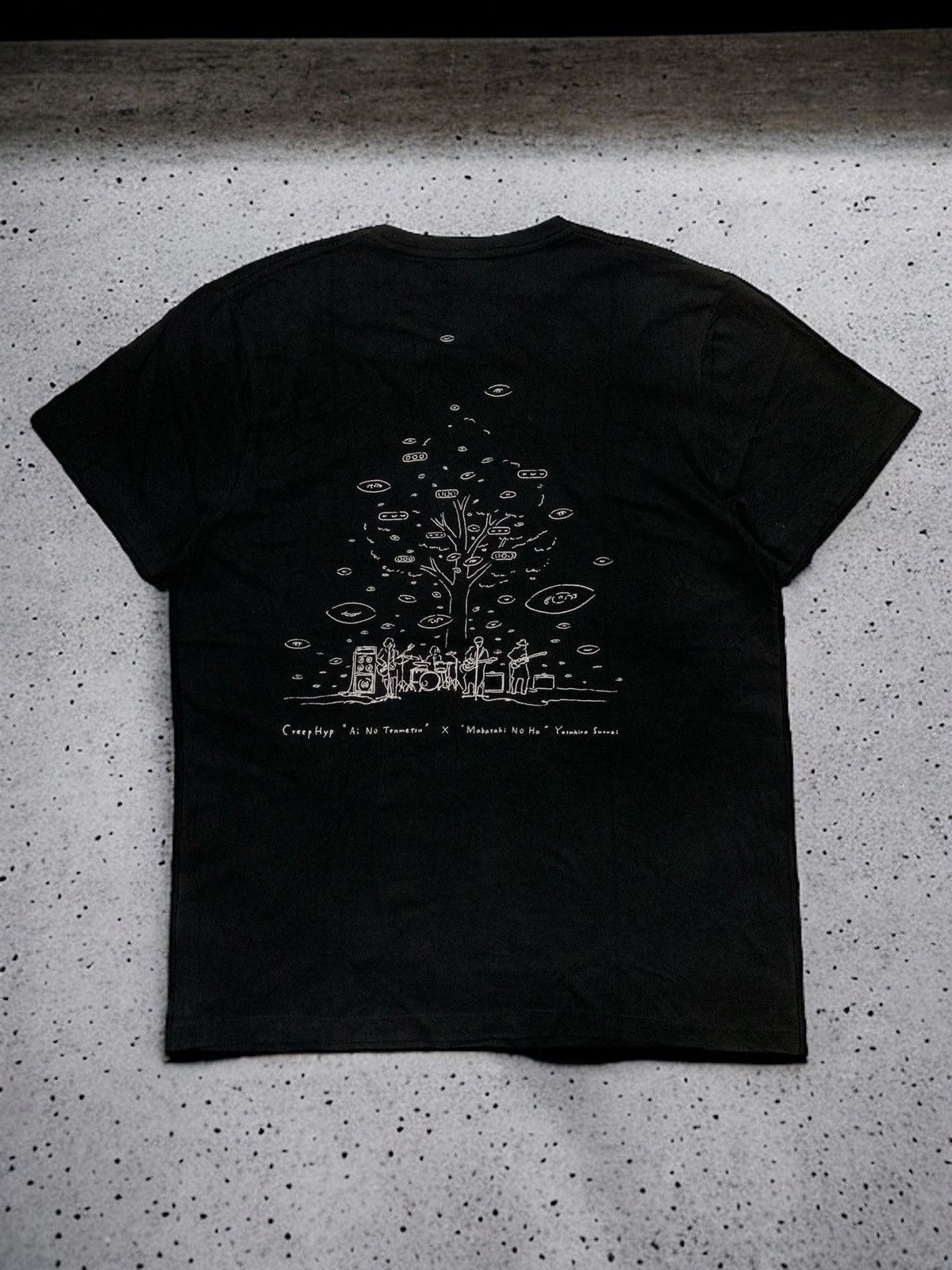 Band Tees × Japanese Brand Japanese Band Creep Hyp Official Merchandising Tee Size US M / EU 48-50 / 2 - 1 Thumbnail