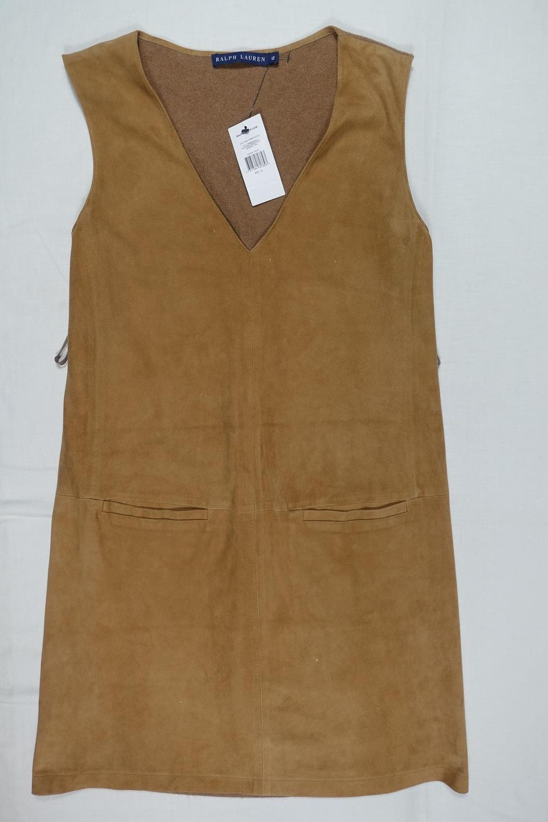 Ralph Lauren Blue Label Ralph Lauren Blue Label Dress Skirt Suede Leather NWT 12 Size XL / US 12-14 / IT 48-50 - 1 Thumbnail