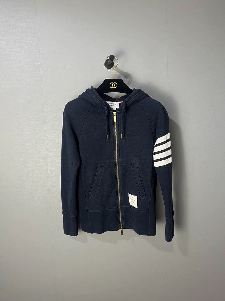 Thom Browne Thom Browne Size 0 Zipper hoodie 2503-Nextarrow Size M / US 6-8 / IT 42-44 - 1 Thumbnail