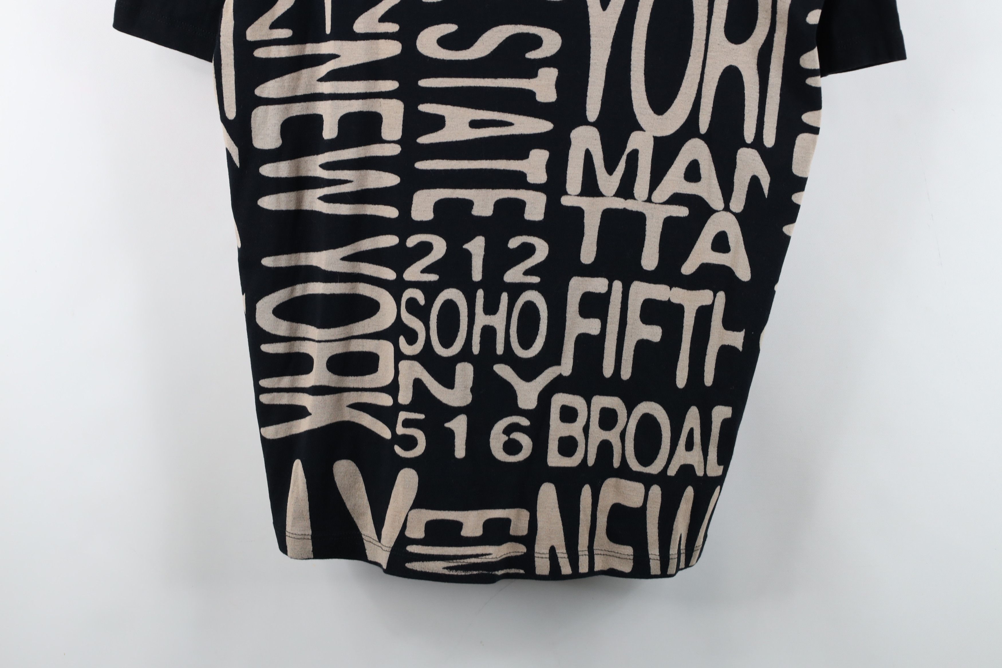 Vintage Vintage 90s Streetwear New York Empire State Knit T-Shirt Size M / US 6-8 / IT 42-44 - 3 Thumbnail