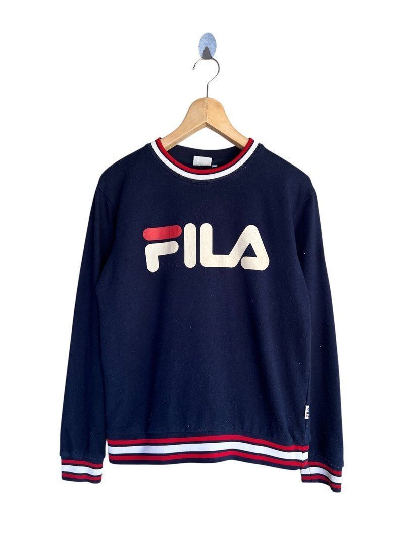 Fila Vintage Fila Spell Out Sweatshirt Size US S / EU 44-46 / 1 - 1 Thumbnail