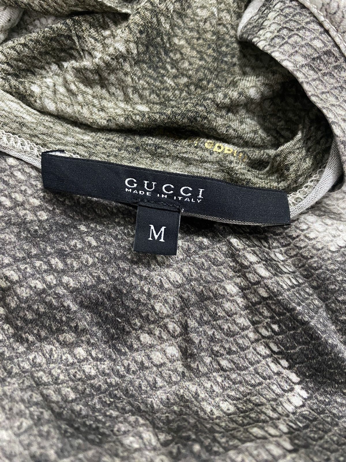 Gucci SS 2000 Gucci by Tom Ford SnakeSkin T-Shirt Size US L / EU 52-54 / 3 - 6 Thumbnail